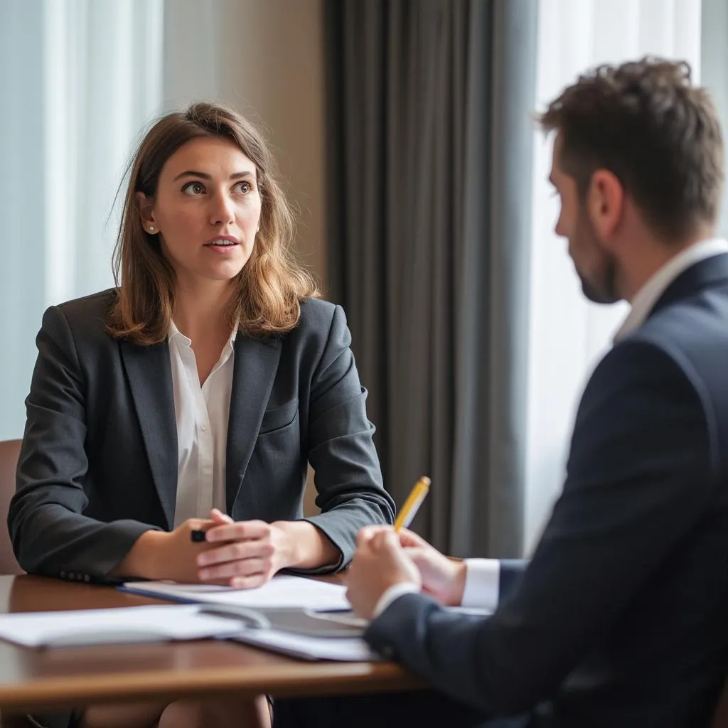 Entrevistando a un consultor potencial